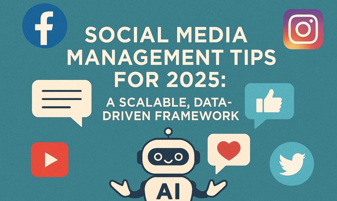 Social media management tips