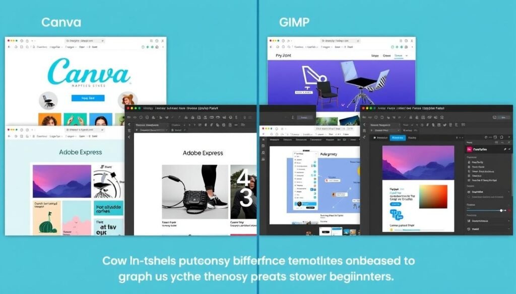 Comparison of graphic design software